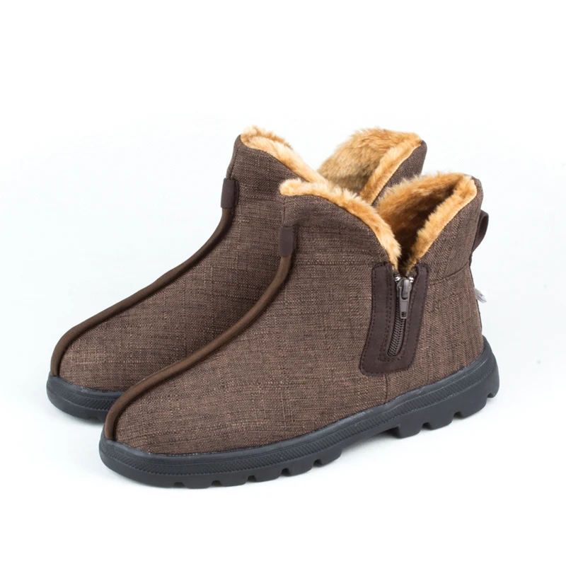 

Warm Plush Monk Shoes Winter Monk Shoes Cotton Shoes Men And women's Thick non-slip Cotton wear-resistant Monk Arhat Shoes