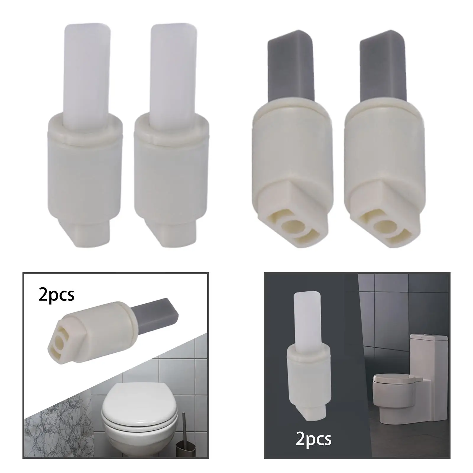 Toilet Lid Damper Buffer 2x CW Ccw Multifunction Toilet Cover Deceleration For Flush Cover Bathroom Washing Machine toilet seat accessories