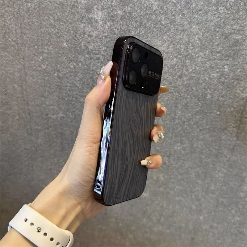 

Чернила woodgrain высококачественный 14 чехол для телефона iPhone 14promax полноразмерная пленка для объектива 13 дюймов большое окно 12 Чехол 15promax 14promax 13promax