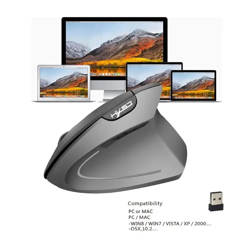 

Optical Mouse for Home Office Computer Ergonomic Mouse Laptop PC Vertical Mouse