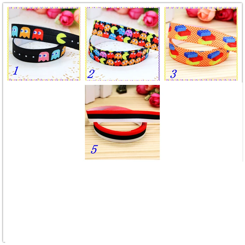 

DUWES 5/8 ''Складная Эластичная головная повязка для волос, украшение для рукоделия, оптовая продажа OEM D137