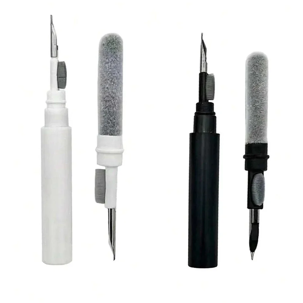 Portable Earphone and Camera Cleaning Pen with Brush