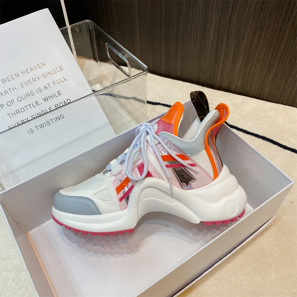 Louis Vuitton Lv Archlight Sports Shoes Pink