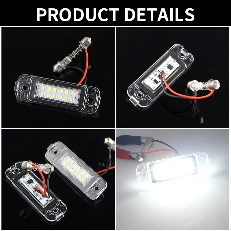 �ڵ��� LED ��ȣ�� ����Ʈ, �޸������� W163 W164 X164 ML GL A2518200066 �� ����, 2 ��
