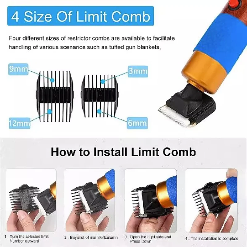 Electric Carpet Tufting Trimmer Clipper Carpet Shaver Rug Tufting Carpets  Carving Machine Tufting Wool Mower Embroidery Machine - AliExpress