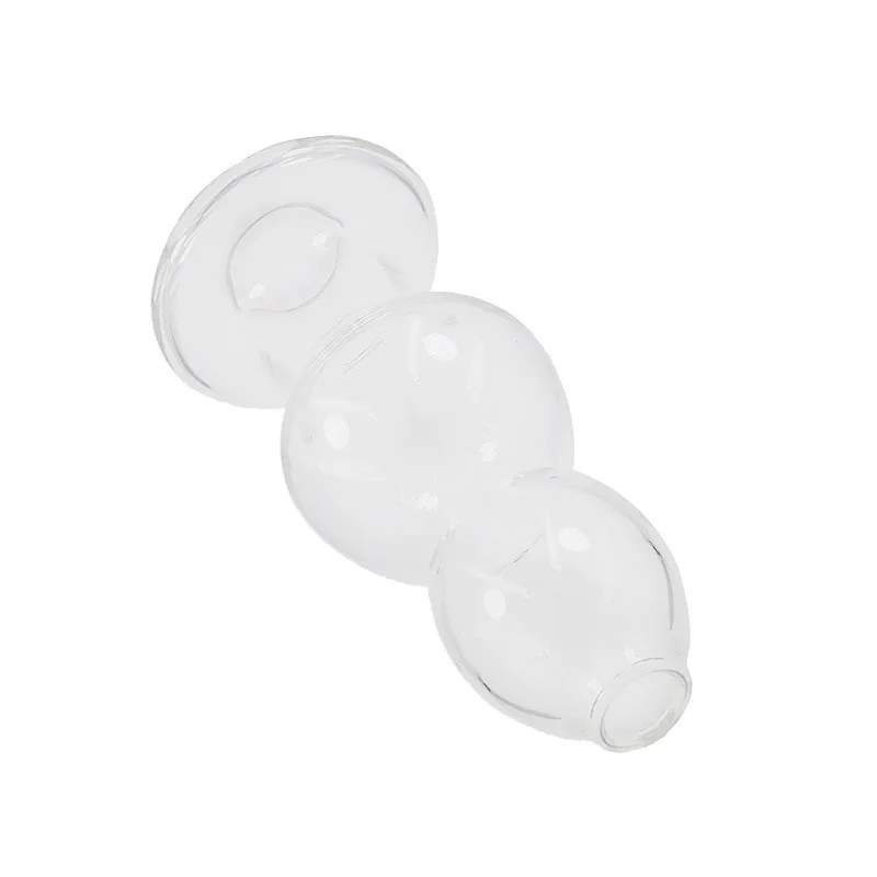 3 Dimensioni Big Hollow Glass Anal Plug Dildo Massaggio Prostatico Dilatatore Ano Vaginale Speculum Butt Plug Sm Prodotti Del Sesso Strumenti Clistere