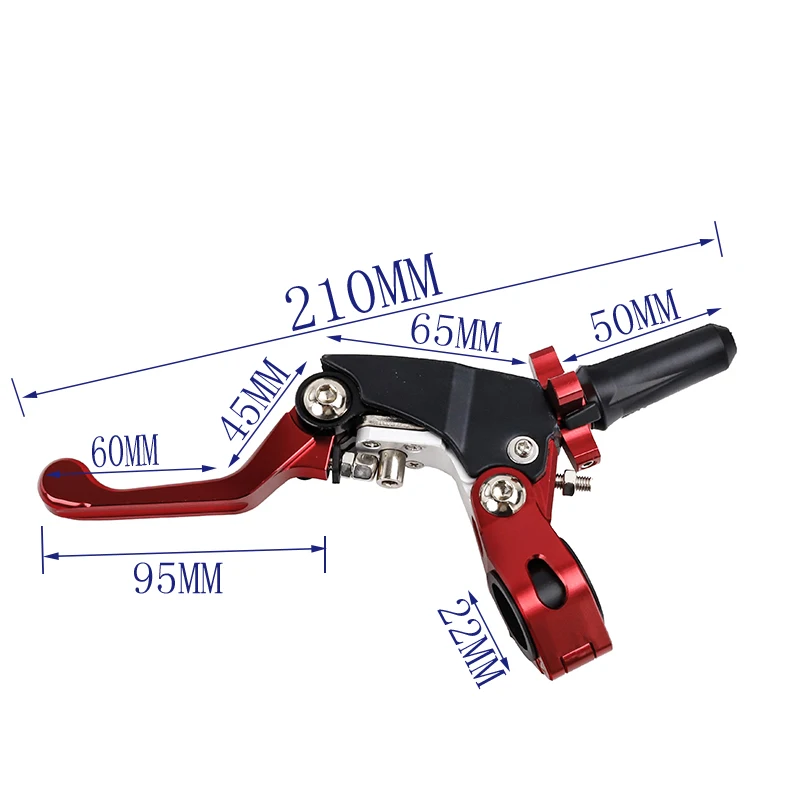 CNC 변형 360 도 접이식 낙하 방지 클러치 브레이크 핸들, 노동 절약, KAYO BOSUER M2 M4 M5 M6 T4 T6 K6 KTM CRF YZF KLX용