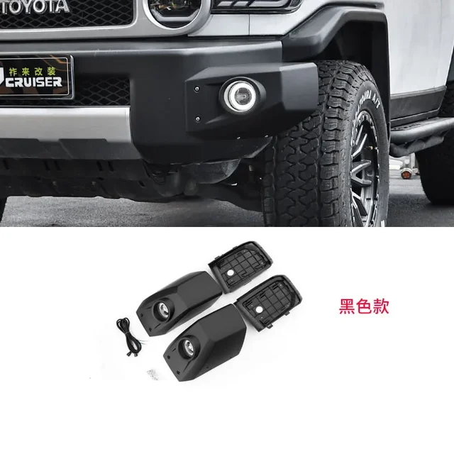 トヨタFjクルーザー07-22用フロントバンパー,LEDコーナーライト