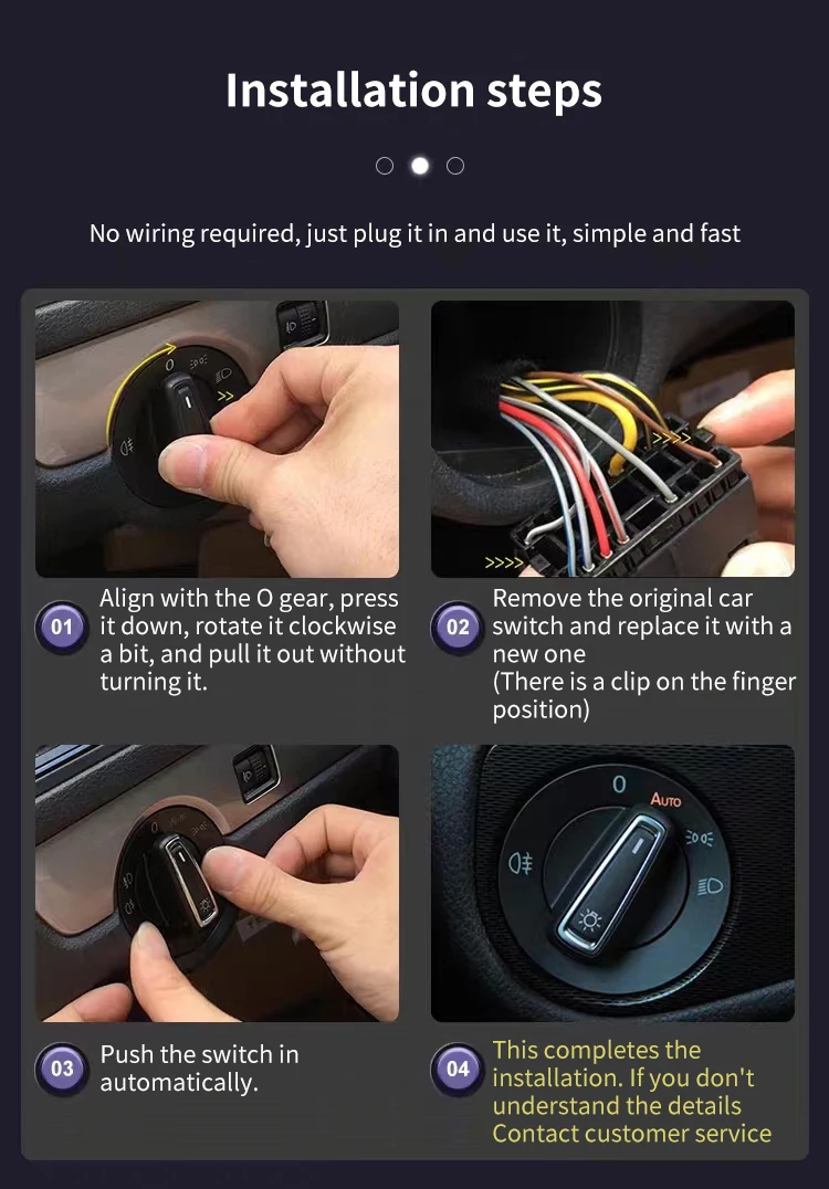 Headlight Automatic Switch For Skoda Octavia 3 MK3 5E Octavia3 Scout 2013~2019 New Light Tuning Modified Upgrade Car Accessories
