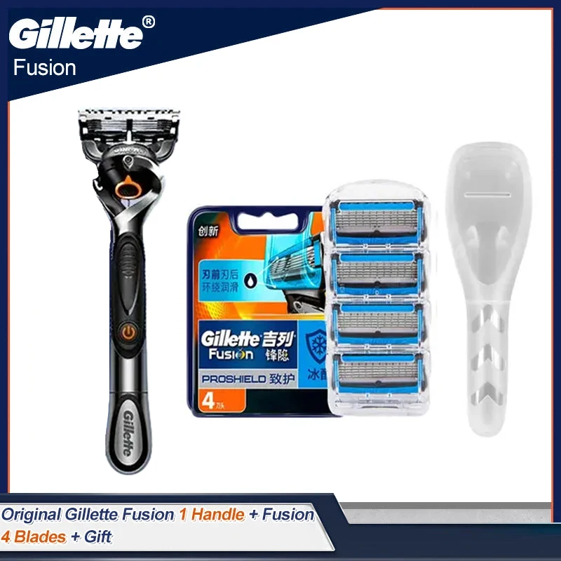 Gillette Fusion Proglide Flexball Men Power Safety Rasoi Elettrici Rasoio Rasatura Barba A Batteria Barbeador Masculino