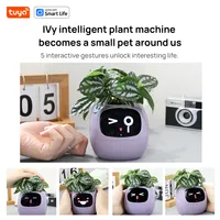 Ivy Tuya Smart Planter,Endless Fun Over 49 Rich Expressions,7 smart sensors,AI Chips Make Raising Plants Easy and Fun 2