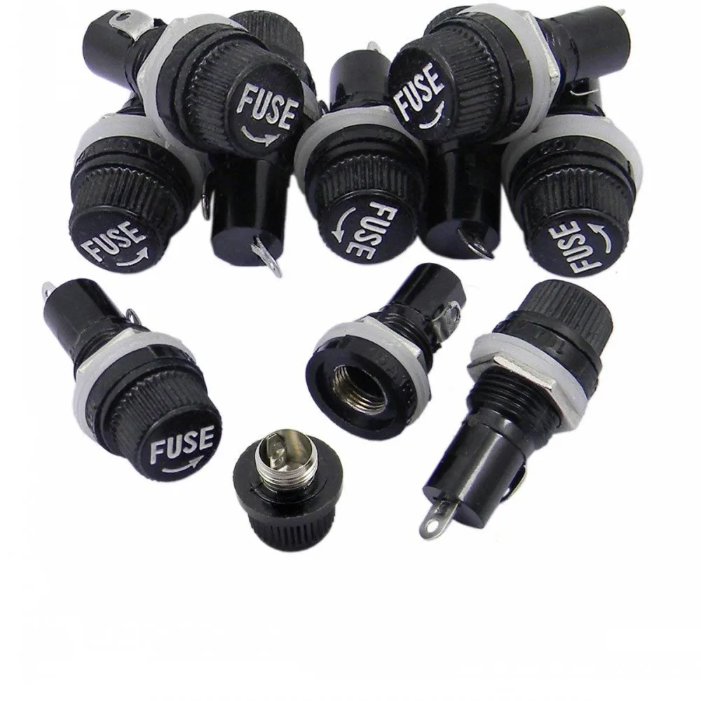 fusivel tomada panel mount fuse titular titular para o seguro 03
