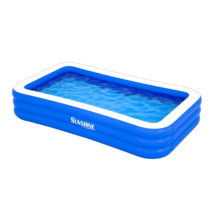 P & D All'Ingrosso Piscine Piscina All'Aperto Famiglia Portatile 120 "X 72" X 22 "Piscina Gonfiabile Per Bambini Piscina Gonfiabile 4M