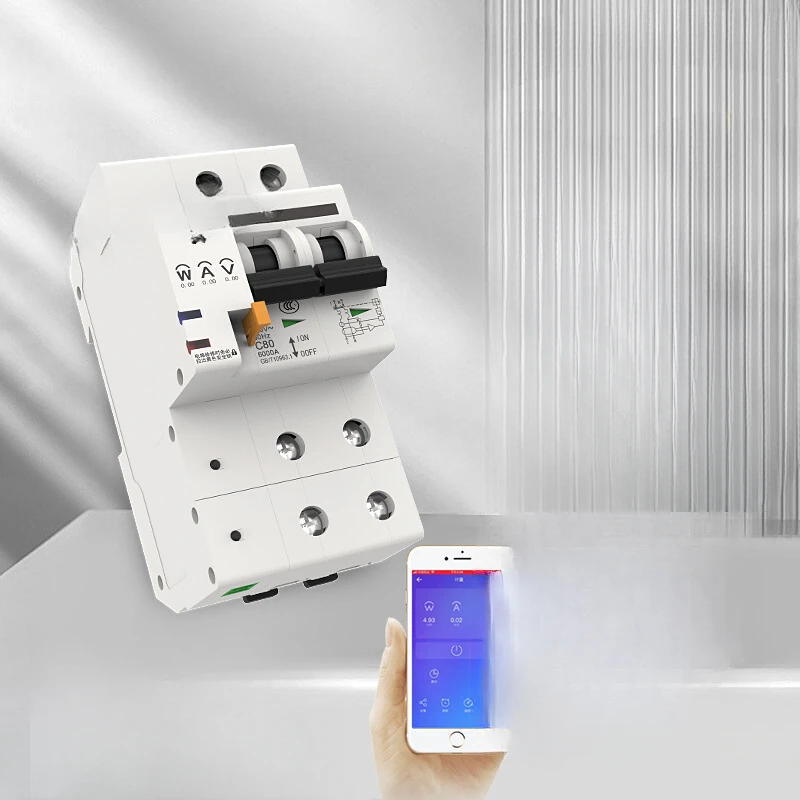 

XYD5WIFI metering circuit breaker intelligent electricity meter remote control electricity consumption detection and monitoring