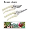 Pruner Garden Scissors Professional Sharp Bypass Pruning Shears Tree Trimmers Secateurs Hand Clippers For Garden Beak Scissors 2