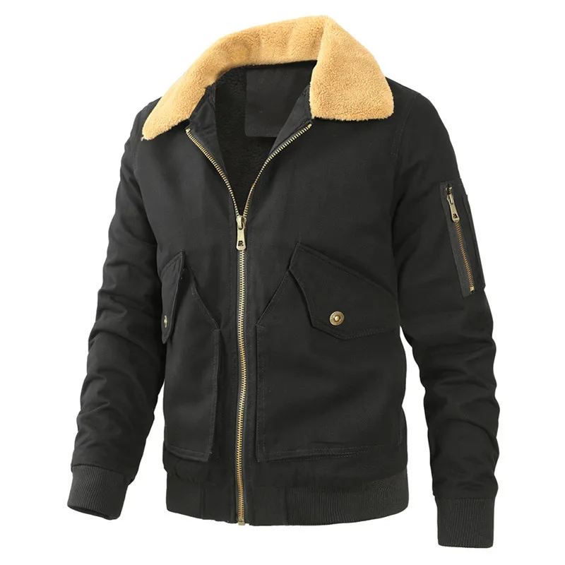 

Мужские зимние куртки, повседневные карго-куртки с несколькими карманами, высококачественные мужские хлопковые куртки-бомберы, зимние пальто, теплые парки размера 3XL