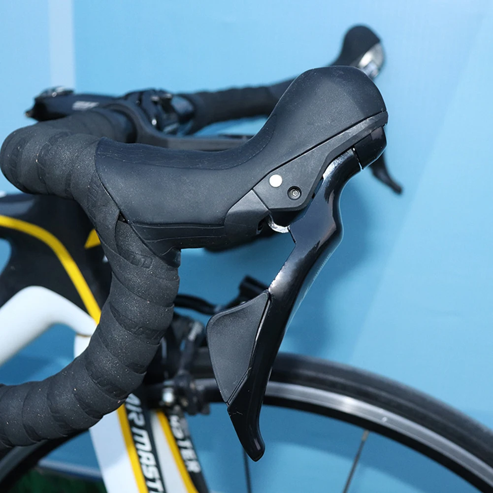 1PairBicycleShiftBrakeLeverHoodsCoverRoadBikeSiliconeBrake