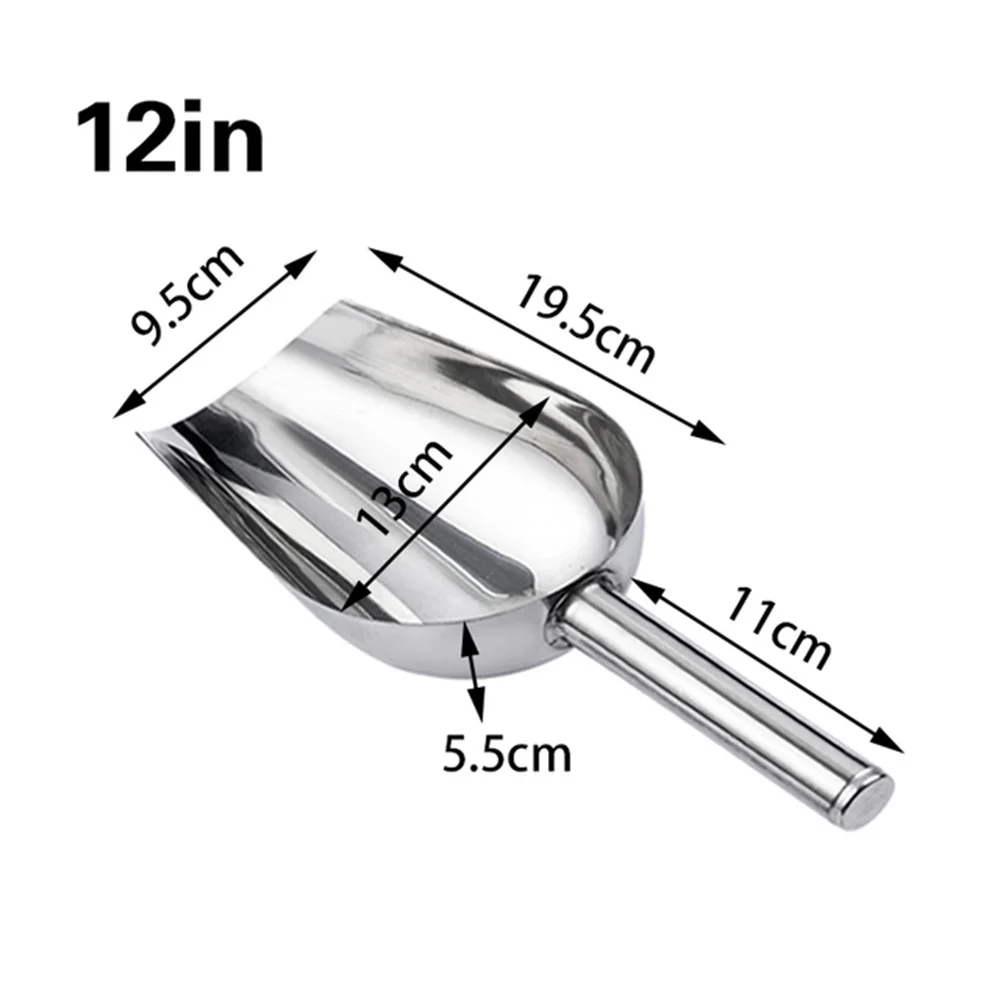 Stainless Steel Ice Scoop 6