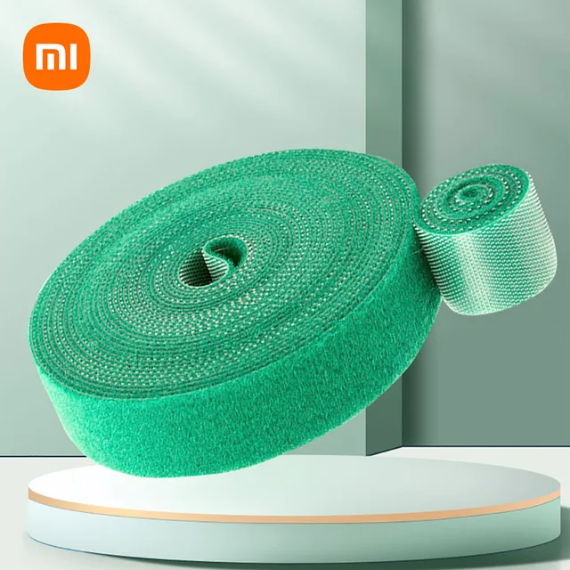 Xiaomi Plant Ties Nylon Hengerelt Öv Kábelkötegek Növényi Tartó Kerti Szalag Kötés Kötődő Tartozékok