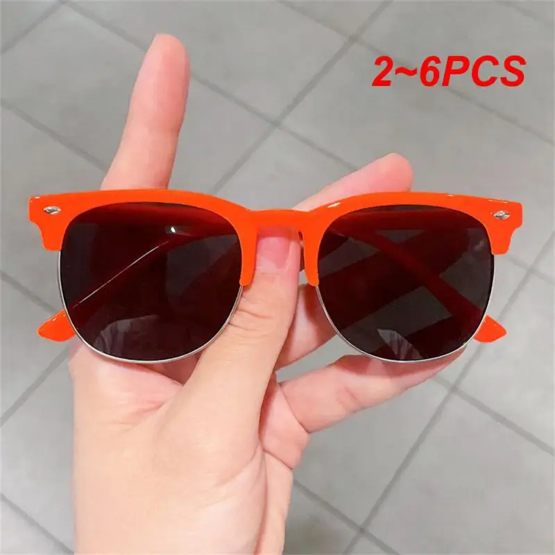 

2-6 шт., детские солнцезащитные очки с защитой UV400