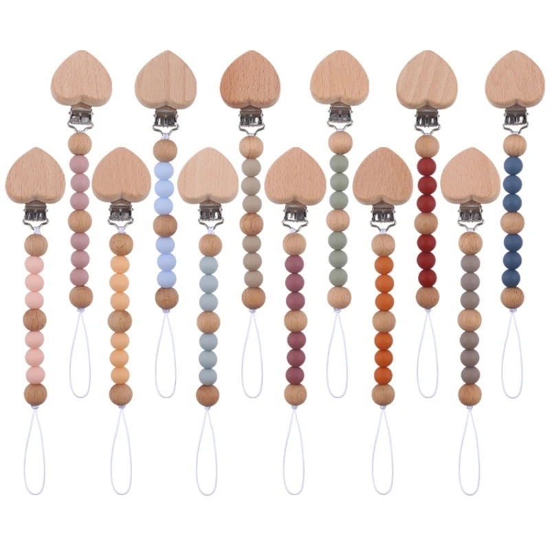 

57EE Держатели для соски-прорезыватель Игрушка-ремешок для соски Детские товары Цепочка для соски