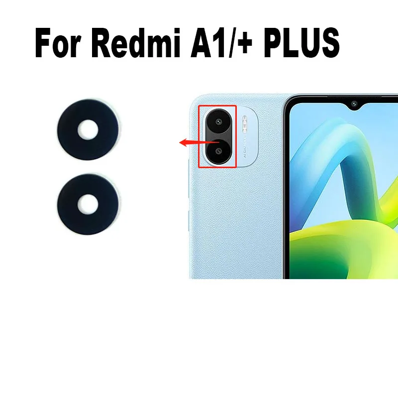 

Стеклянная задняя крышка для объектива камеры Xiaomi Redmi A1 A2 A1 + Plus 220733SI 220733SG 220733SL 220743FI