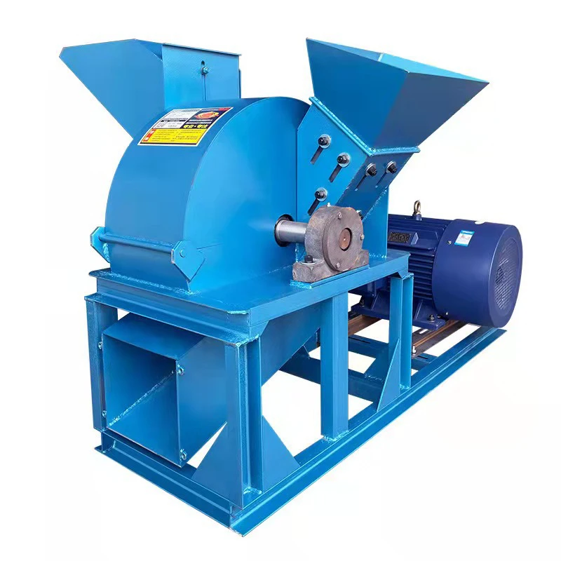 

Wood Crusher Sawdust Making Machine Hammer Mill Electric/Gasoline 7.5KW/11KW/15HP Wood shredder 1500-4000KG/H