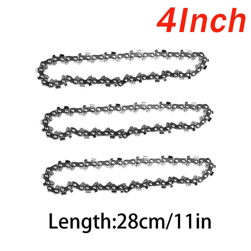 1/4'' 4Inch Chains 6In/8 inch Spare Chains Electric Chain Saw Chains Guide Used