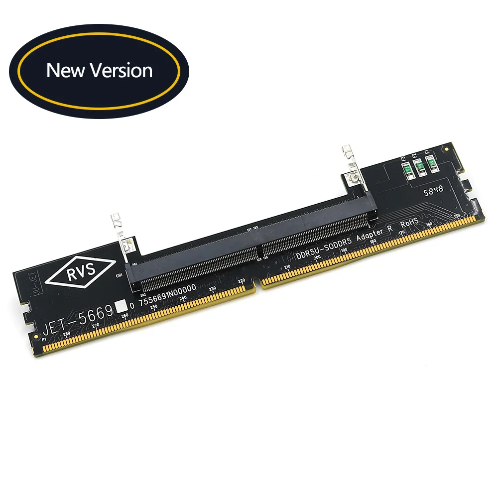 Portátil Profissional Ddr5 So-dimm para Desktop Dimm Adaptador de Conector de Memória Desktop Placa de Memória Usb Conversor Adaptador 2023 Novo