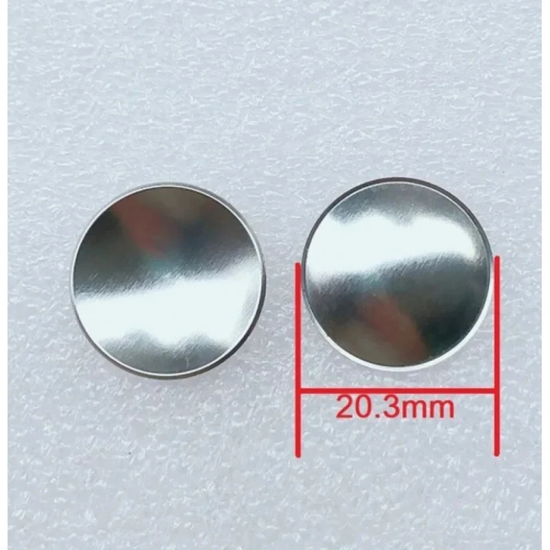 - 2-20mm /0.75인치 스피커 알루미늄 돔형 먼지 방지 캡 커버, 실버 광택 마감