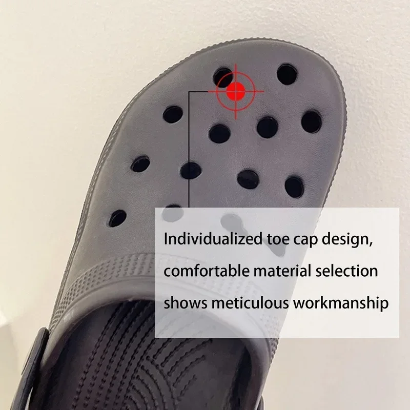 2023 neue Sommer Frauen Wasserdichte Hausschuhe Sommer Im Freien Frauen Rutschen Weiche Sohle Garten Schuhe Indoor Klassische Pflege Clogs Sandale – Detail 33