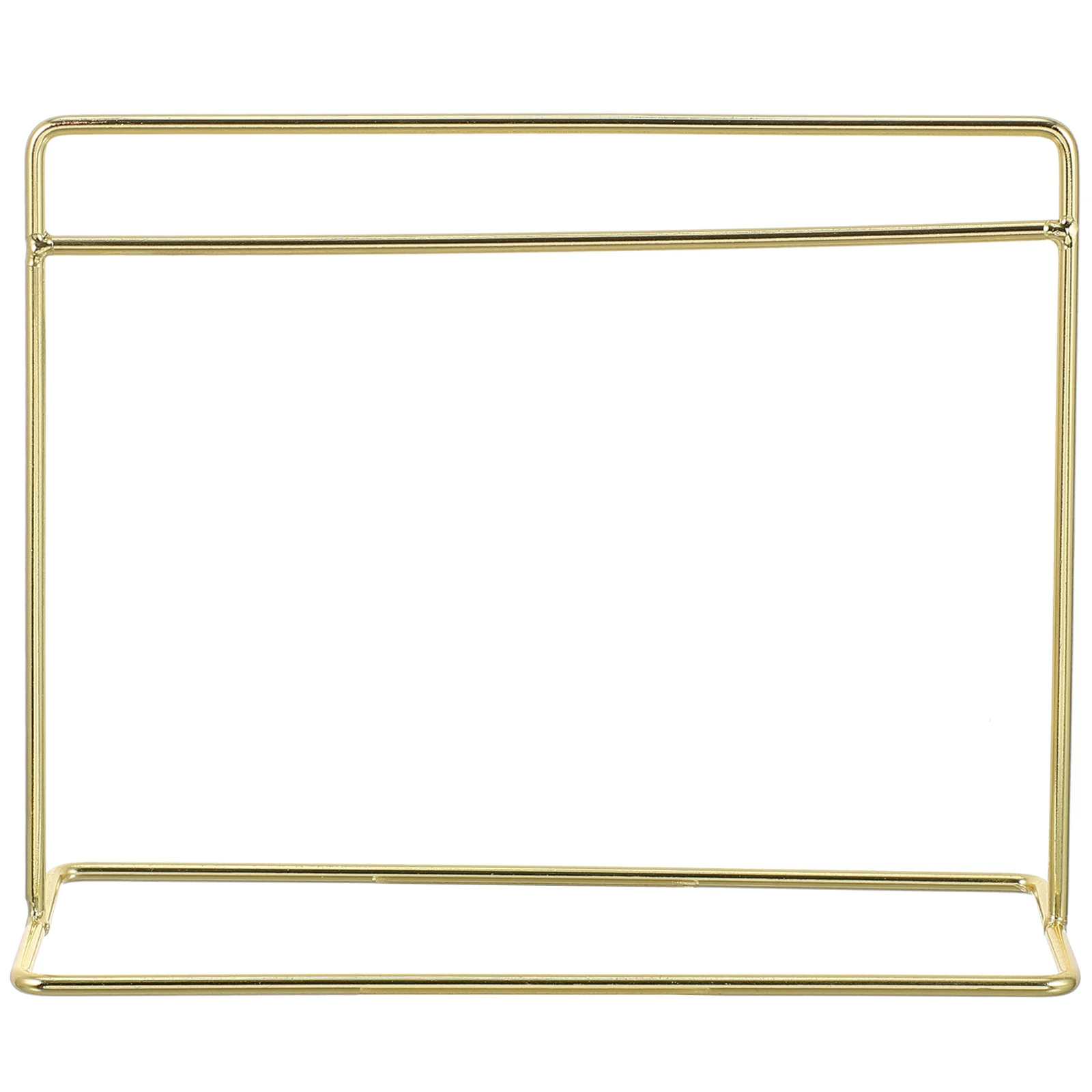 

Mini Hanger House Iron Shelf Miniature Display Rack Baby Dolls Hangers Decorate Accessories Child Clothes
