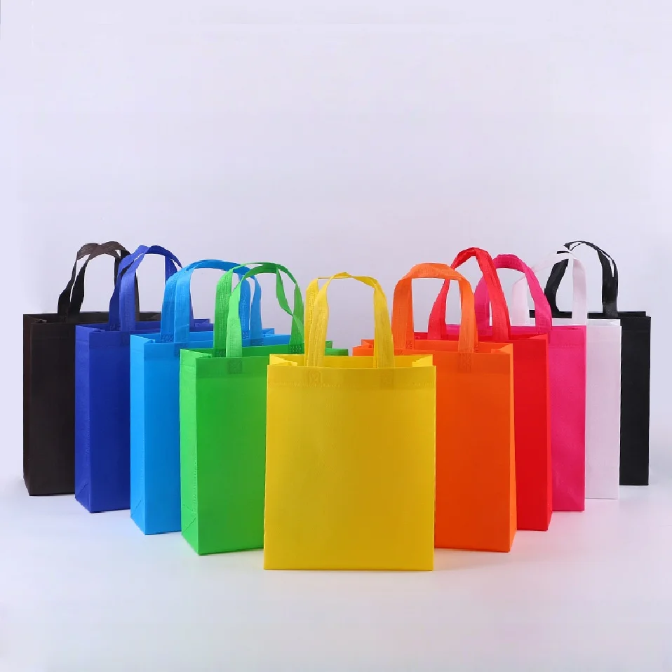 Portable Non-Woven Shopping Bag – Large Capacity Reusable Eco-Friendly Handbag, Foldabl... - SKU NWSB2105 - UGI Packaging