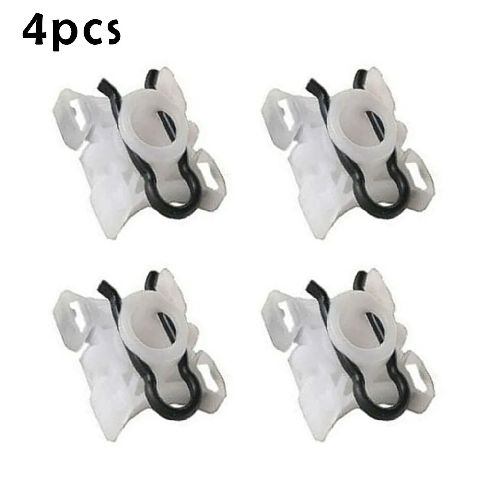 

High Quality Sliding Guide Clips Replacement White Plastic Rail 4 Pcs For BMW E32 E34 E36 E85 E92 Z3 Z4 Kit Lift Part
