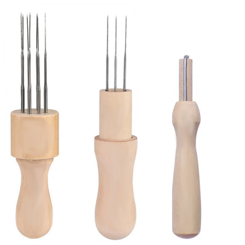 Filznadel-Set Komplett - Wollfilz Starter Set Mit 89 Nadeln