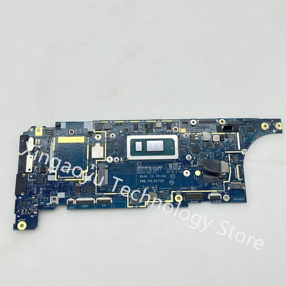 

Original FOR DELL Latitude 7430 7330 Notebook Motherboard SRLFQ I5-1235U LA-L581P CN-0KNY8X 0KNY8X KNY8X 100% Tested OK