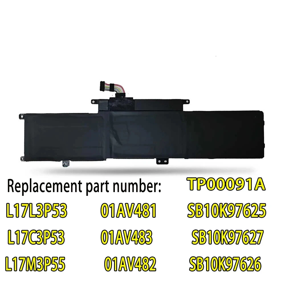 Lenovo-thinkpad Bateria do Portátil L380 L390 s2 Yoga Series 11.1v 4050mah 45wh Anos de Garantia Novo em Estoque Anos de Garantia - Imagem 2
