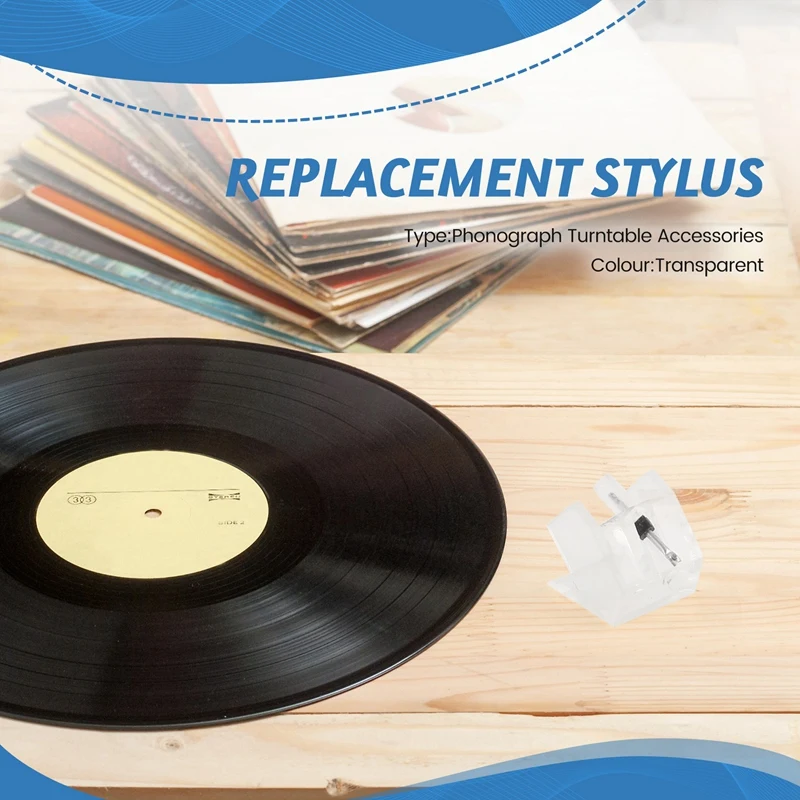 Replacement Stylus for Sanyo ST55D ST29D ST57D Goldring Elan Elektra LP Phonograph Turntable