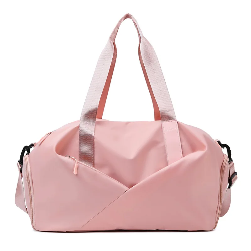 2024 Solid Hand luggage bag For travel Casual Weekend bag Waterproof organizer travel bags Large Sports Trainning Yoga Gym bag