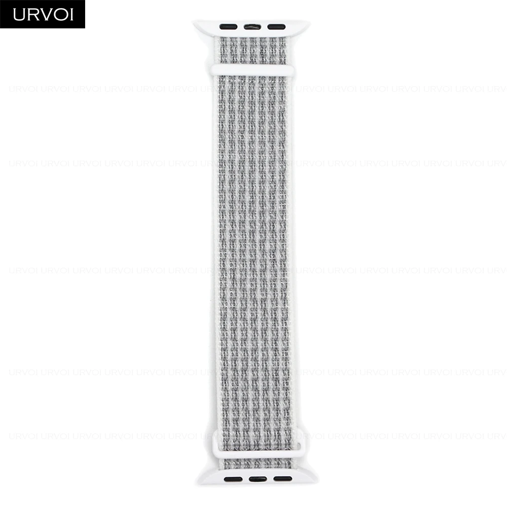 URVOI Premium Nylon Sport Loop Wristband with Hook & Loop Closure