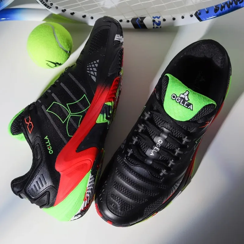 Couple badminton shoes Lightweight and breathable training and competition badminton shoes Non-slip shock-absorbing mesh sneaker