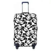 Cute Panda Suitcase Cover Cartoon Animal Travel Flight Useful Luggage Accesories Protection Xmas Gift 2
