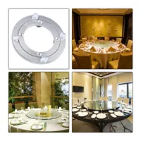 12-39 ซม.หมุนแบริ่งแผ่นเสียงLazy Susanสําหรับห้องครัวโต๊ะรับประทานอาหารรอบหมุนแบริ่งแผ่นHeavy Duty Ballแบริ่ง 4