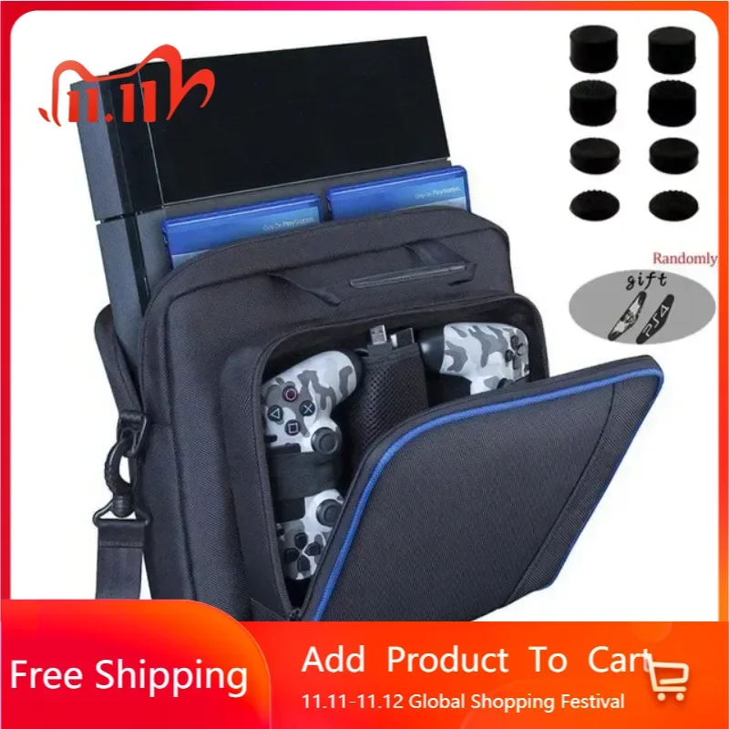 Per Ps4 Game Sytem Bag Canvas Carry Bags Custodia Protettiva A Spalla Per Playstation 4 Ps4 Console Travel Storage Carry Handbag