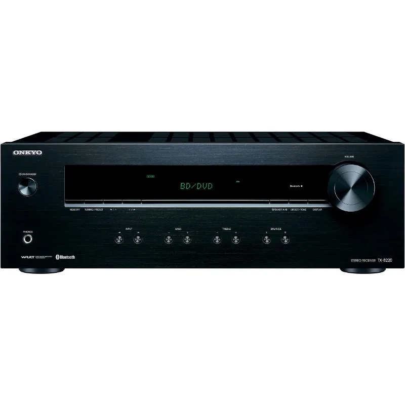 

Onkyo TX-8220 2 Home Audio Channel Stereo Receiver with Bluetooth,black