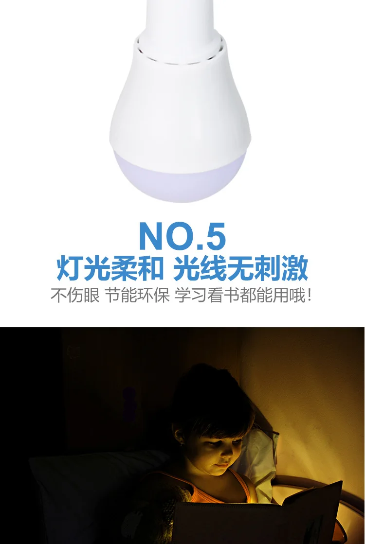 Description Picture 6 of itemSolar Powered Lamp Portable Led Bulb Lights Rechargeable Camp Tent Night Fishing Emergency Solar Energy Panel Sunlight