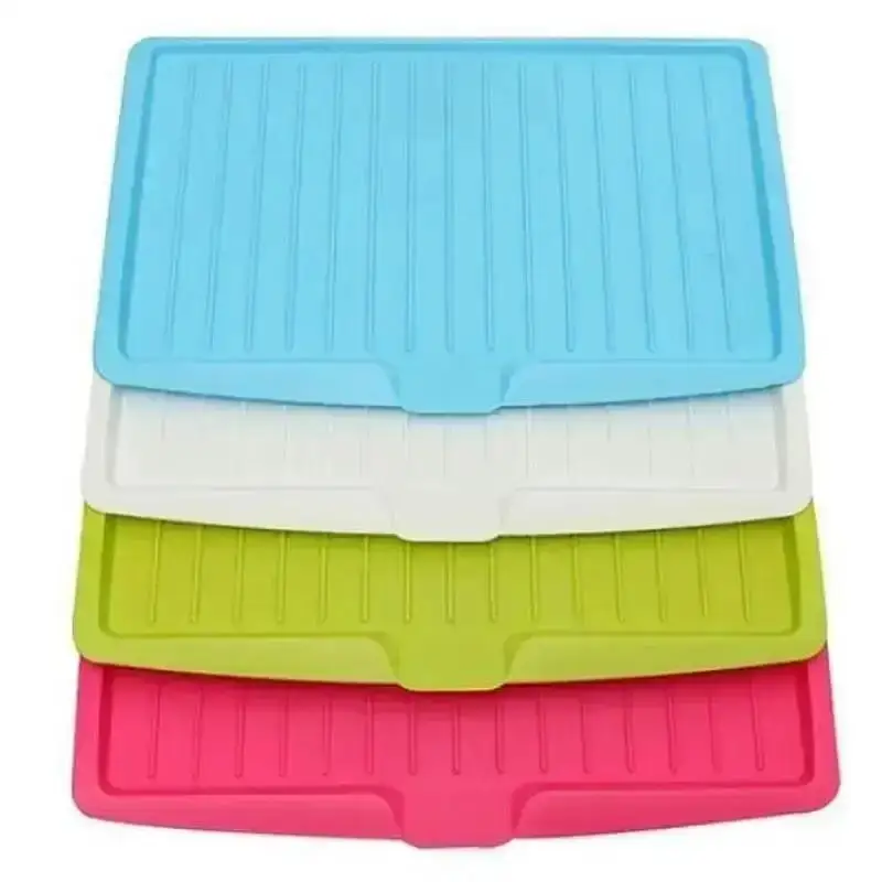 Drainer Sink Drying Rack Washing Display Sorting Tray Multi-functional Kitchen Storage Tea Plate Home Plastic Fruit Organization