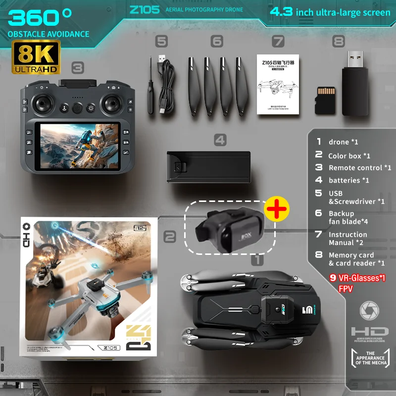 Black 8K-VR