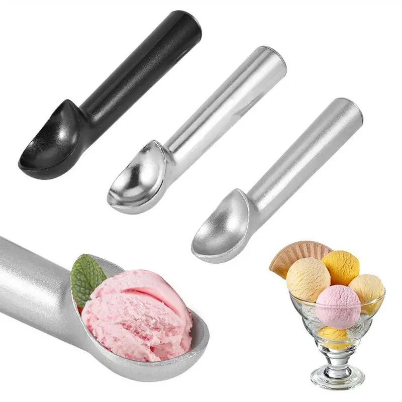 

Antifreeze Ice Cream Scoop Nonstick Anti-Freeze Ice Cream Scooper Professional Ice Cream Spoon Kitchen Tool Aluminum Scoop