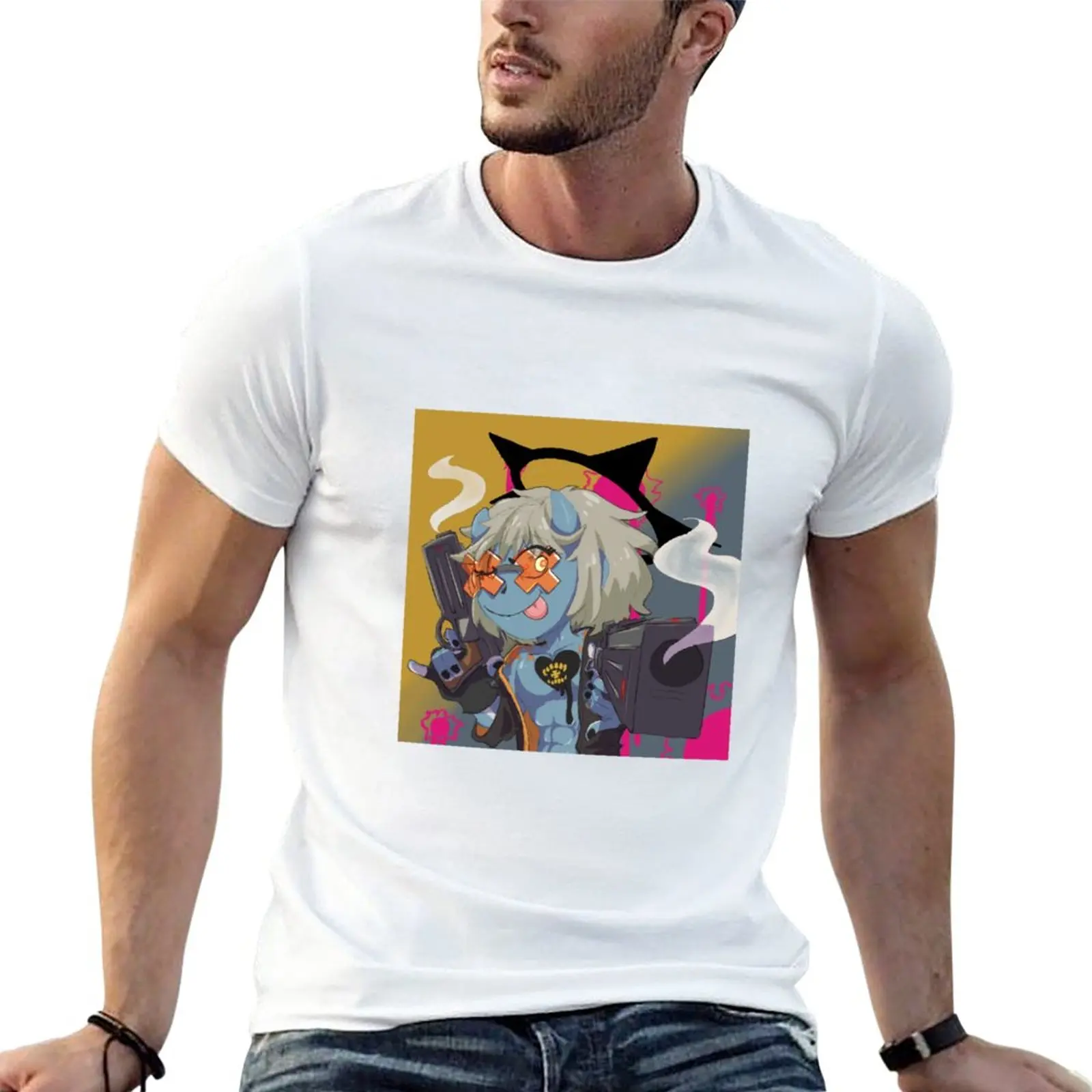 

New Happy Chaos Chibi T-Shirt quick drying t-shirt shirts graphic tees T-shirts for men cotton